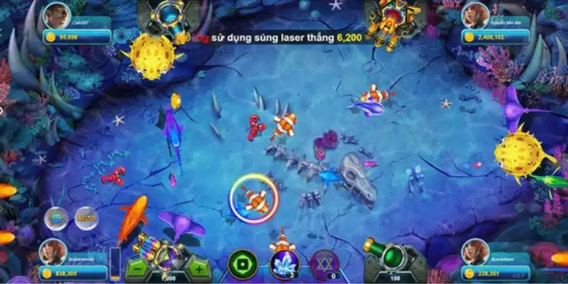 Tổng hợp các loại cá và giải thưởng trong game